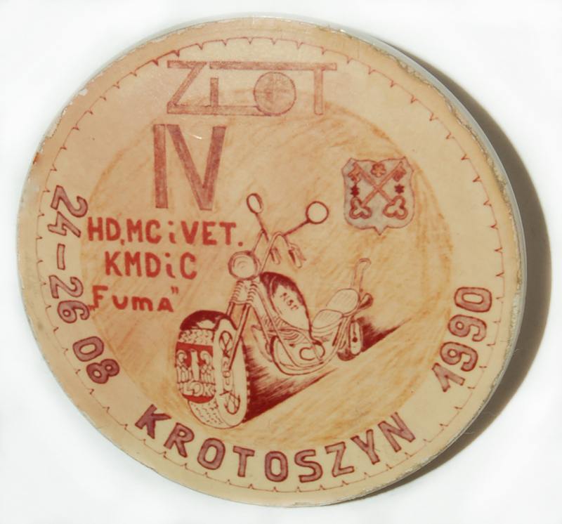 Znaczek zlotowy 1990
